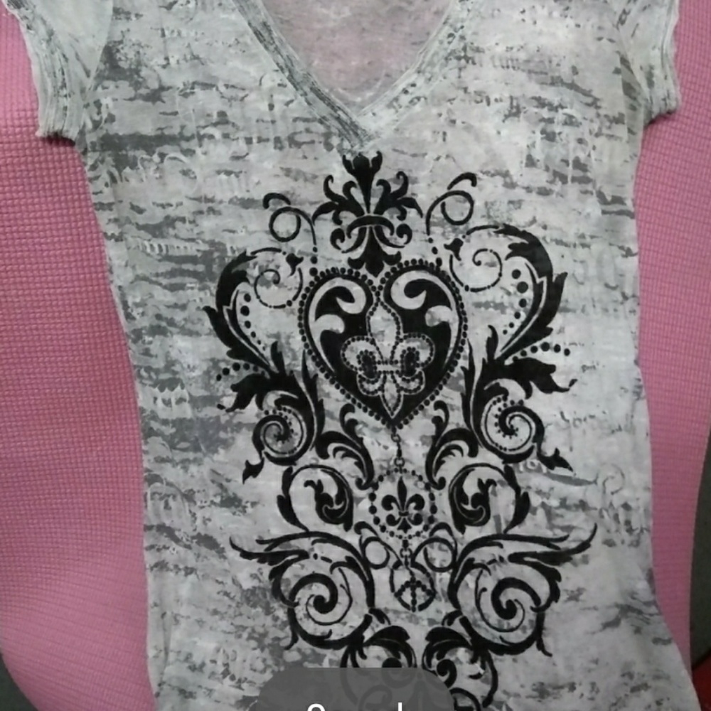 Vanity, super cute, cap sleeve, T-shirt